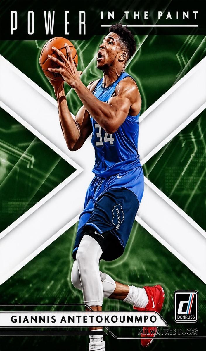 2021 Panini Donruss Basketball Giannis Antetokounmpo #3