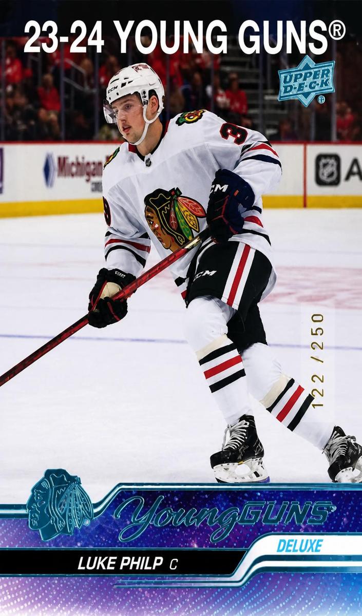 2023 Upper Deck Hockey Deluxe Luke Philp #467