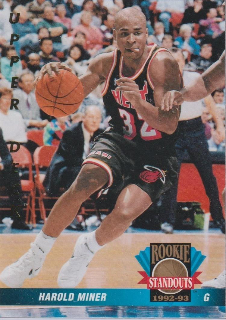 1992 Upper Deck Basketball Harold Miner #RS9 PSA 9