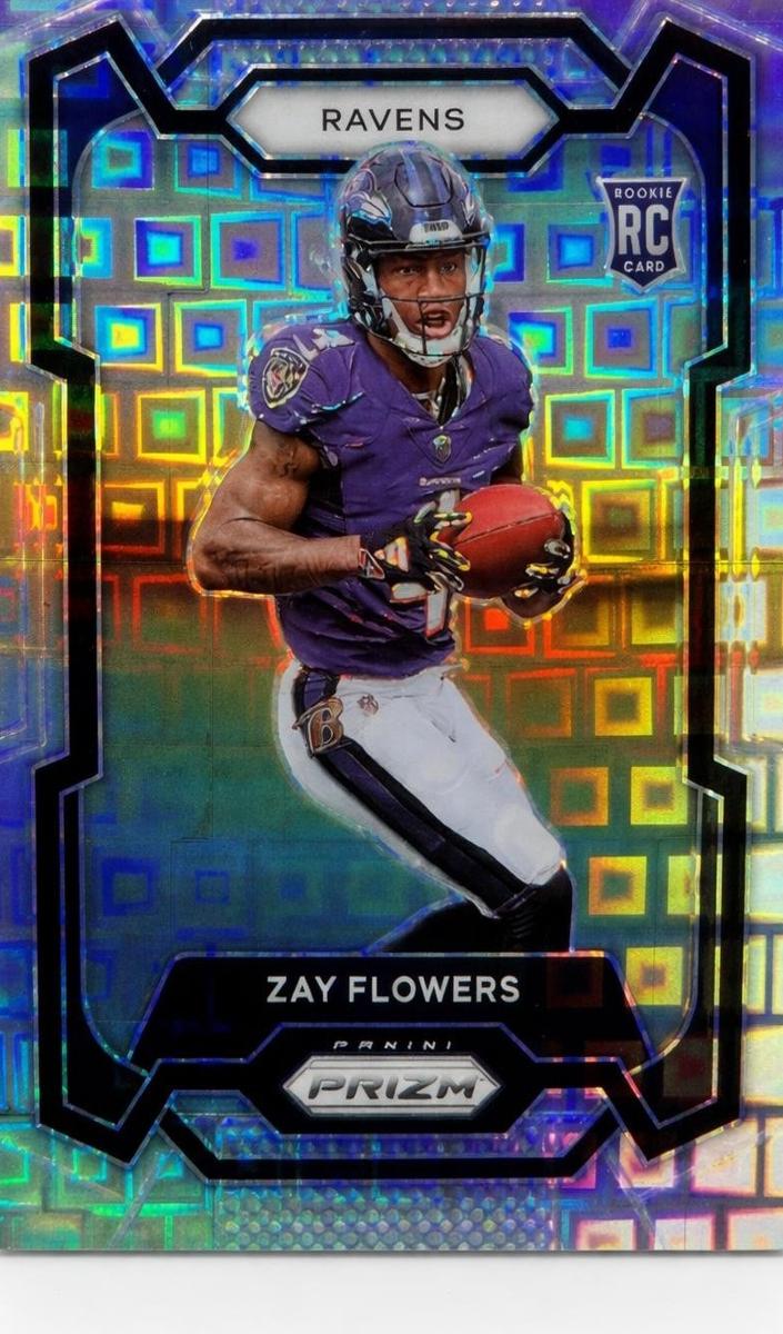 2023 Panini Prizm Football Pandora Zay Flowers #307