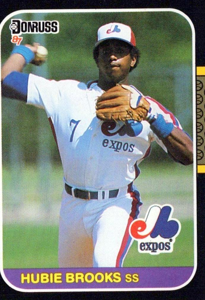 1987 Donruss Baseball Hubie Brooks #88 PSA 10