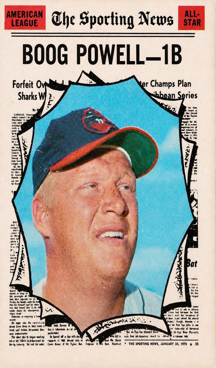 1970 O-Pee-Chee Baseball Boog Powell #451