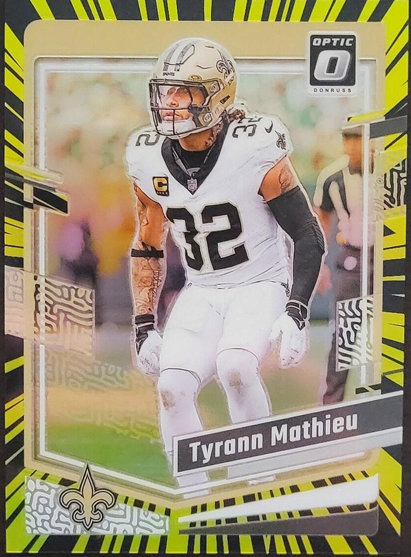 2023 Donruss Optic Football Electricity Tyrann Mathieu #140
