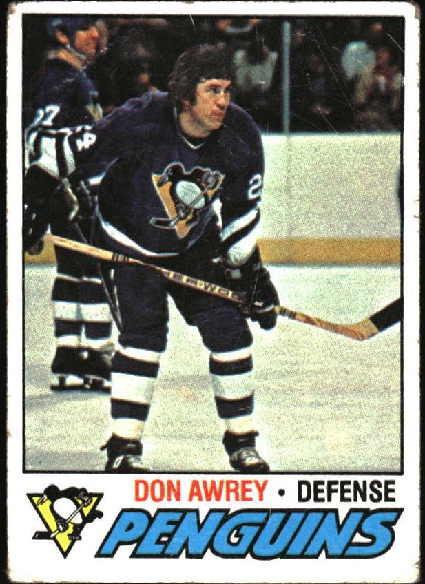1977 Topps Hockey Don Awrey #137