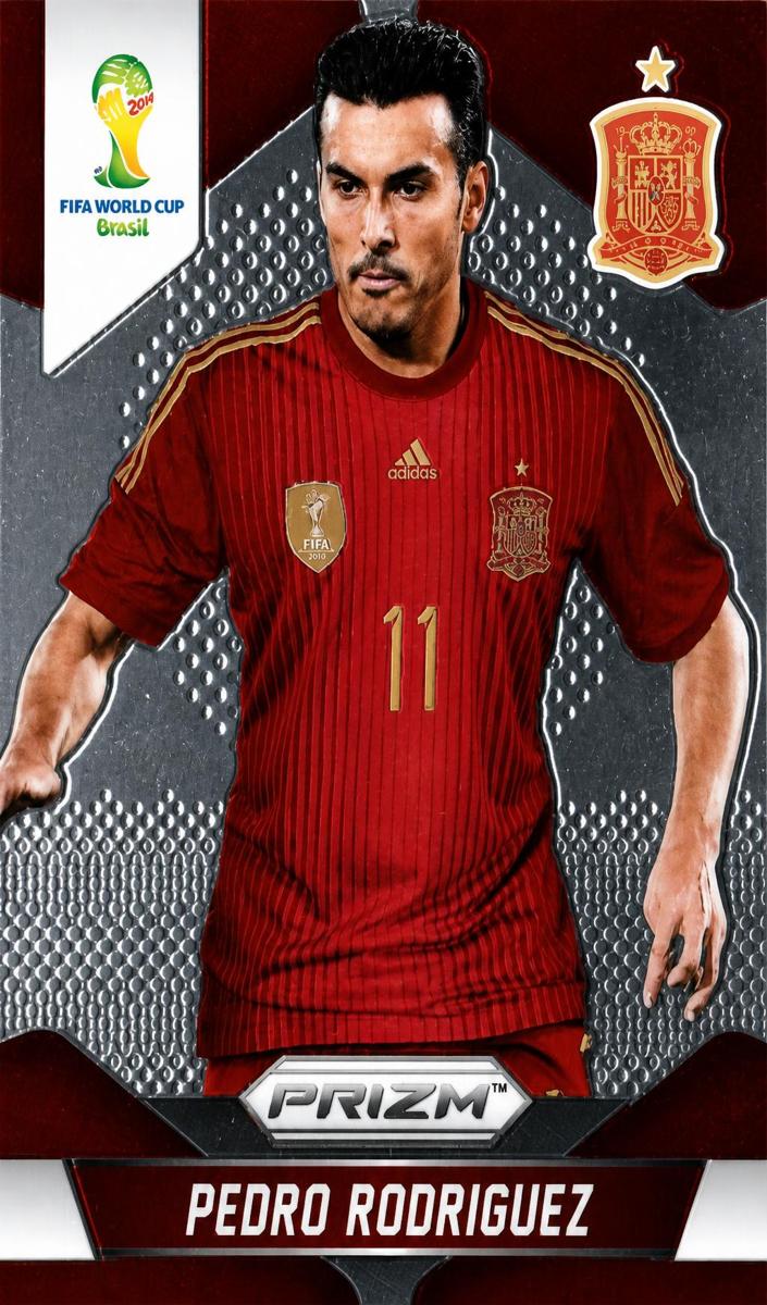 2014 Panini Prizm World Cup Soccer Pedro Rodriguez #179