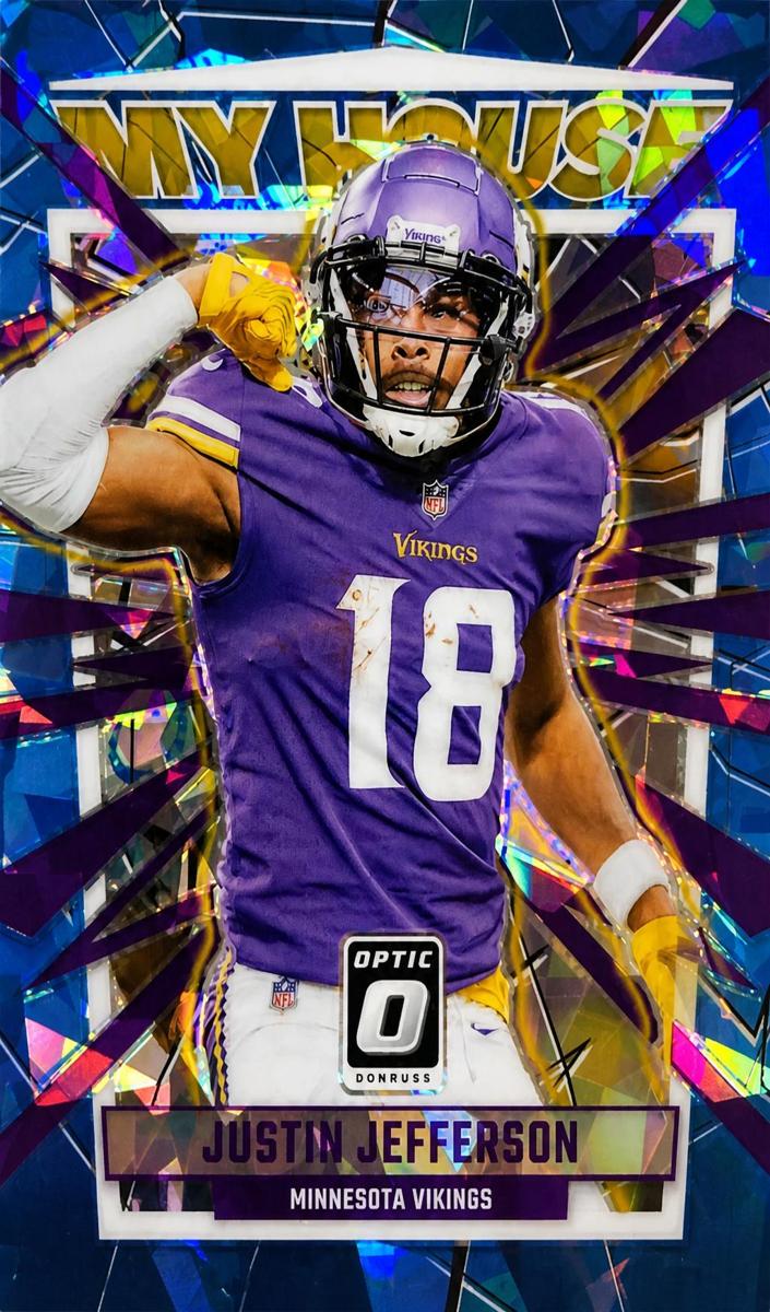 2023 Donruss Optic Football Ice Justin Jefferson #15