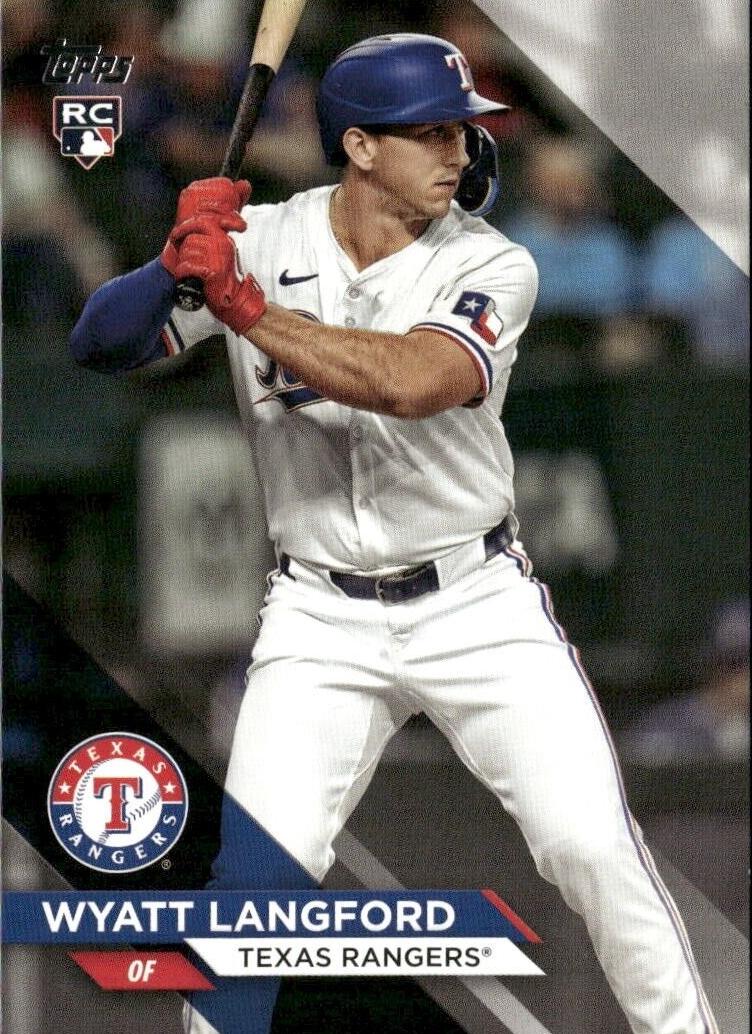 2024 Topps Baseball Wyatt Langford #17 PSA 9