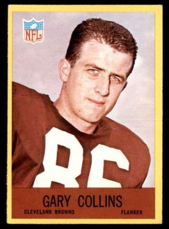 1967 Philadelphia Football Gary Collins #39