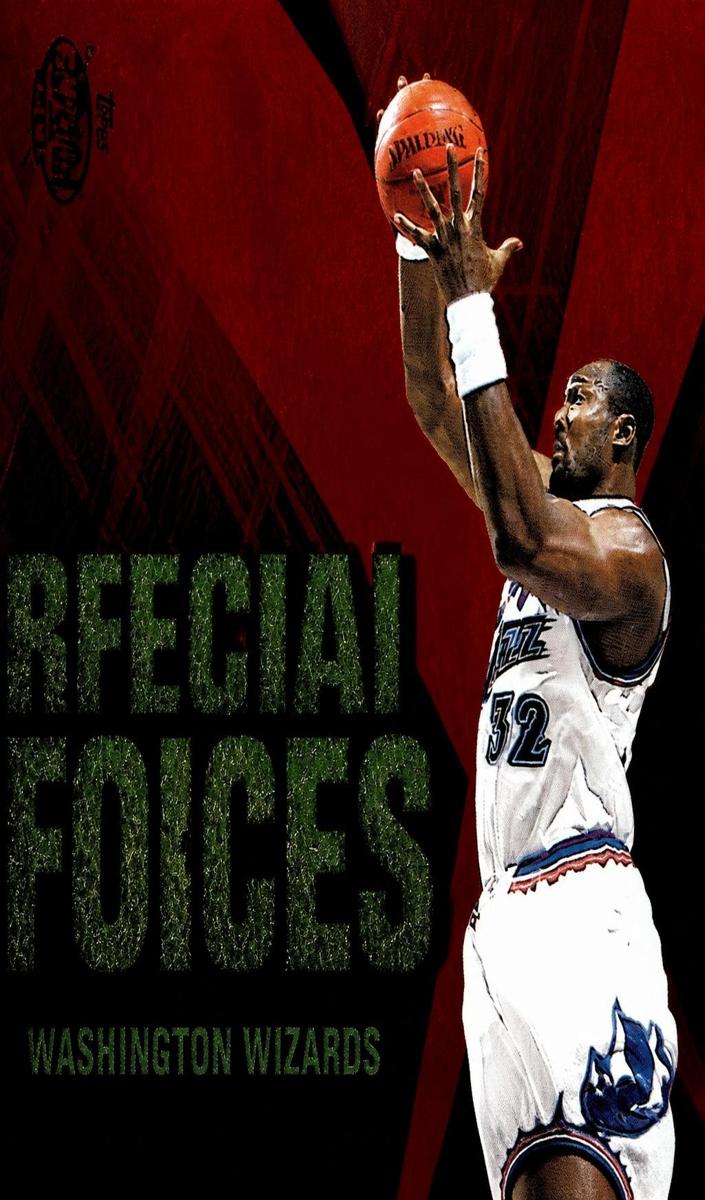 1999 Fleer Force Basketball Karl Malone #9SF
