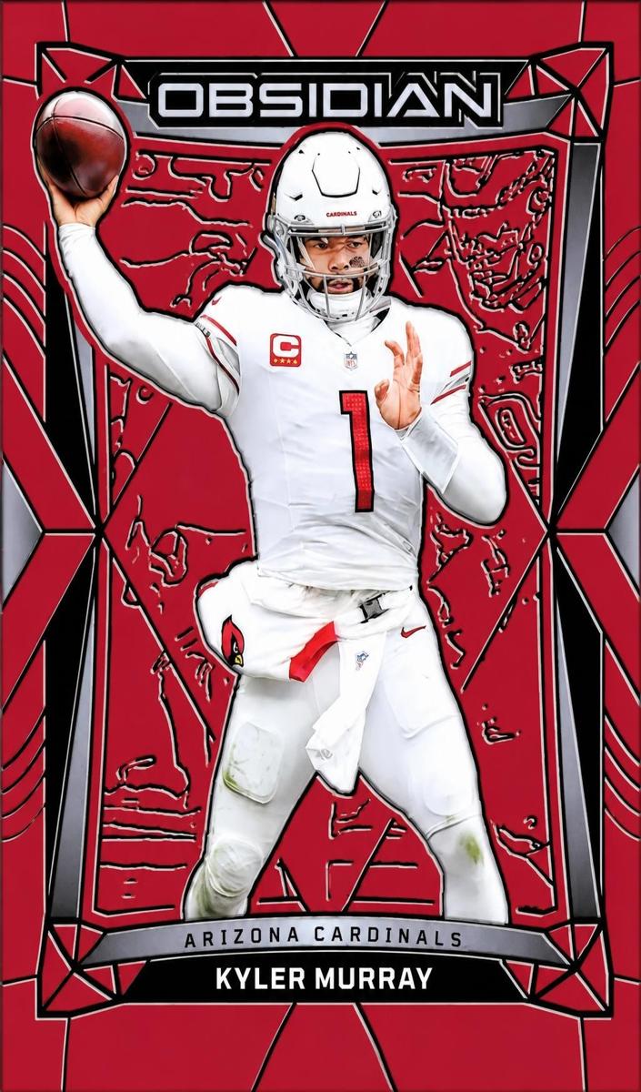 2024 Panini Obsidian Football Red Kyler Murray #2 PSA 9