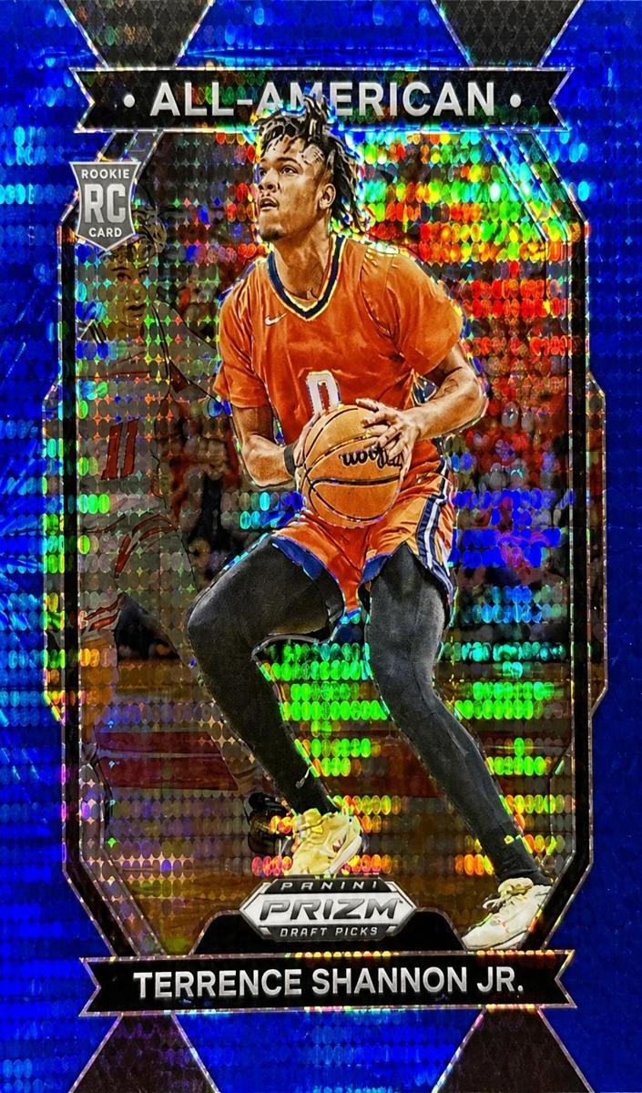 2024 Panini Prizm Draft Picks Basketball Blue Pulsar Terrence Shannon Jr. #24