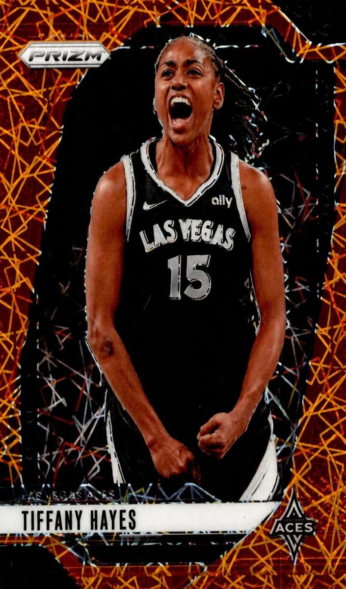 2024 Panini Prizm WNBA Basketball Orange Velocity Tiffany Hayes #81