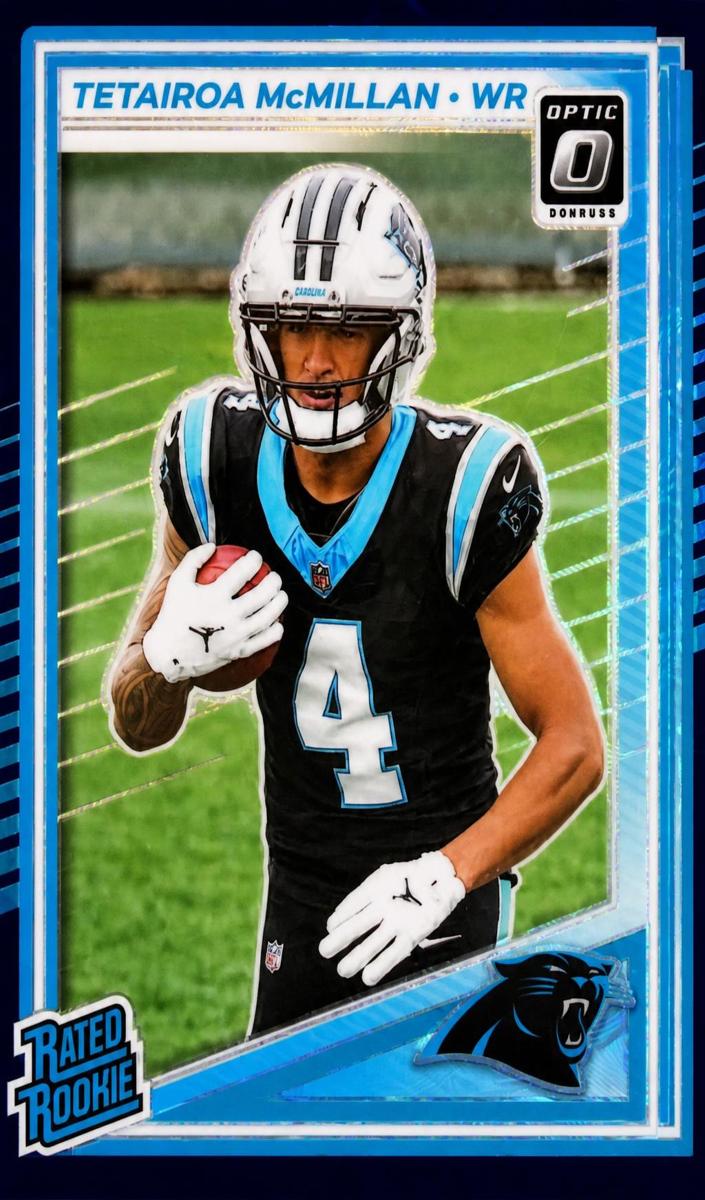 2025 Donruss Optic Football Purple Scope Tetairoa McMillan #209