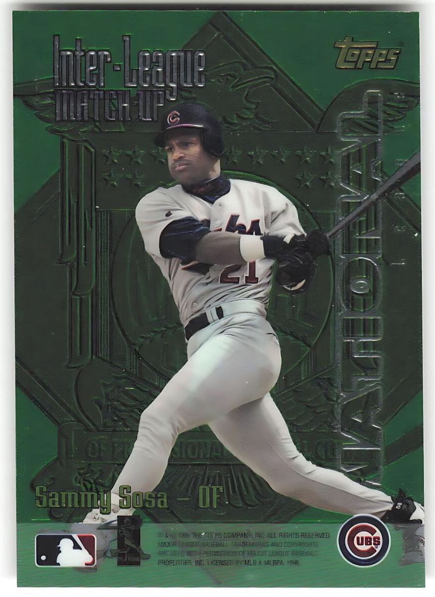 1997 Topps Baseball Sammy Sosa #ILM5 PSA 9