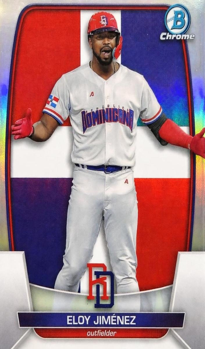 2023 Bowman Chrome Baseball Refractor Eloy Jimenez #WBC-26