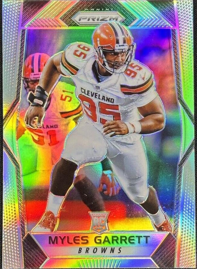 2017 Panini Prizm Football Silver Myles Garrett #242