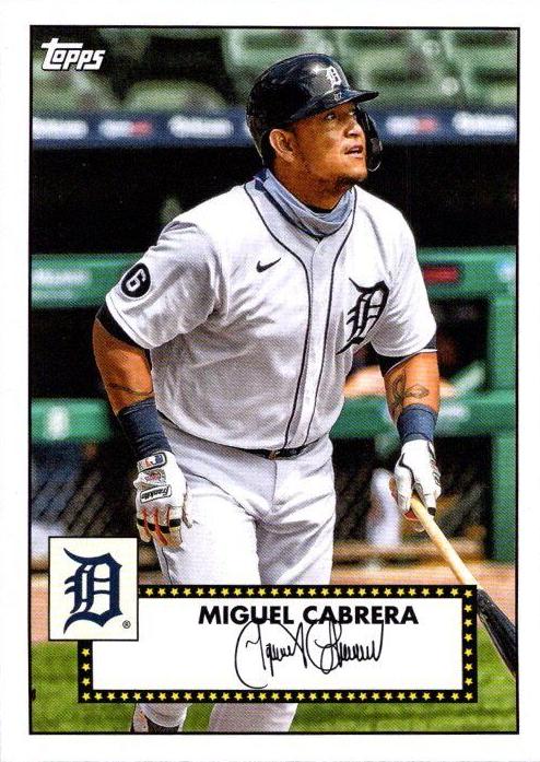2021 Topps Baseball Miguel Cabrera #T52-2