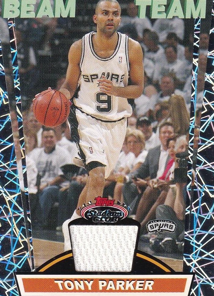2007 Topps Stadium Club Basketball Tony Parker #BTR-TP