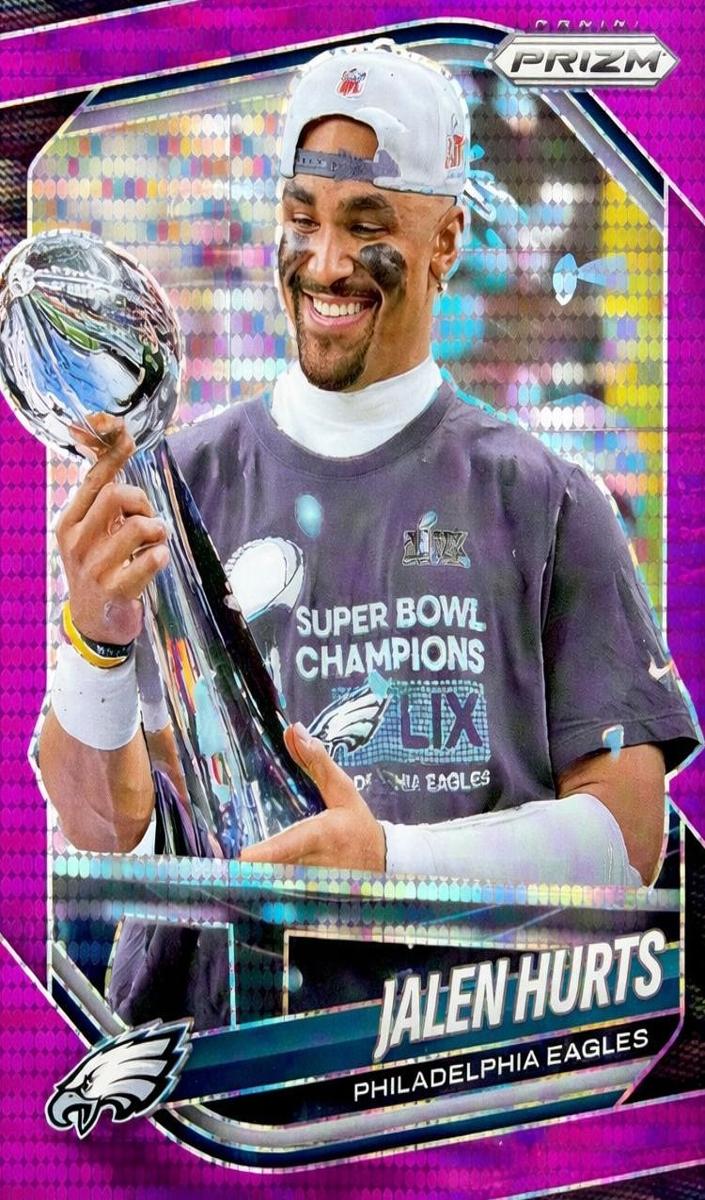 2025 Panini Prizm Football Purple Pulsar Jalen Hurts #228