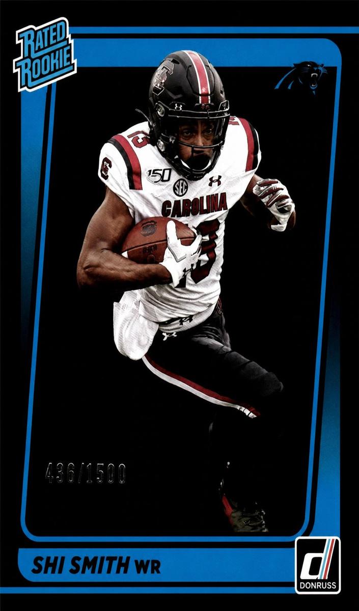 2021 Panini Donruss Football Season Stat Line Shi Smith #315