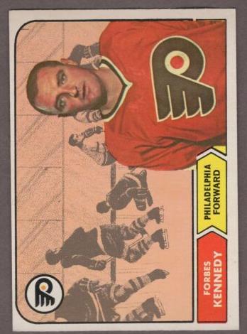 1968 O-Pee-Chee Hockey Forbes Kennedy #97 PSA 9