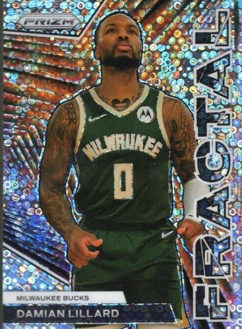 2023 Panini Prizm Basketball Fast Break Damian Lillard #10