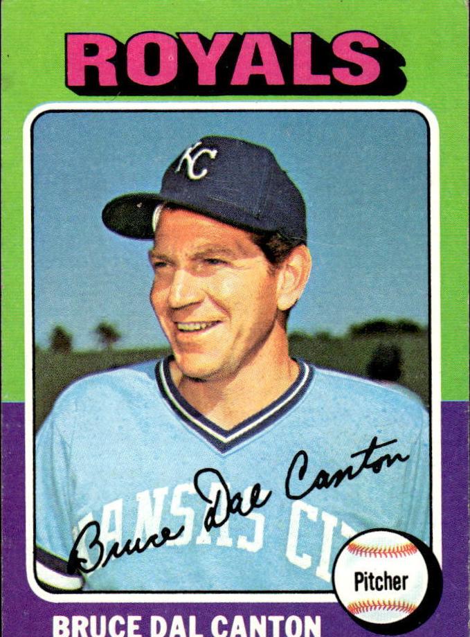 1975 Topps Mini Baseball Bruce Dal Canton #472