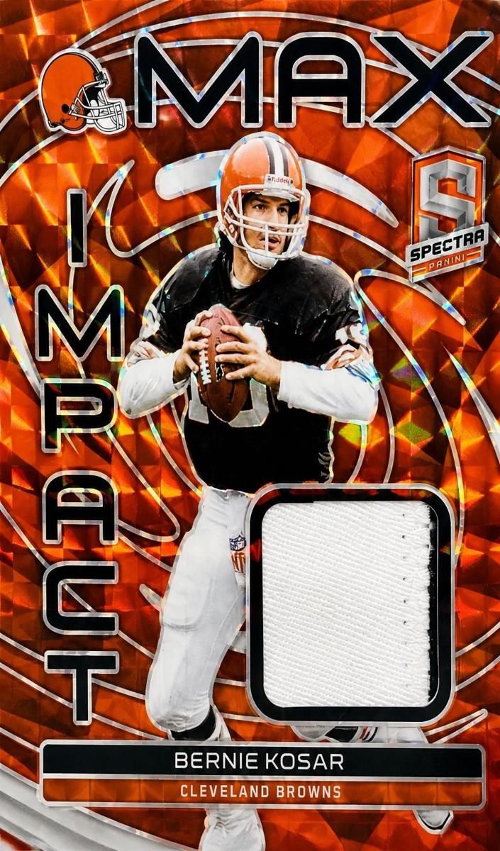 2023 Panini Spectra Football Neon Orange Bernie Kosar #MI-BKO