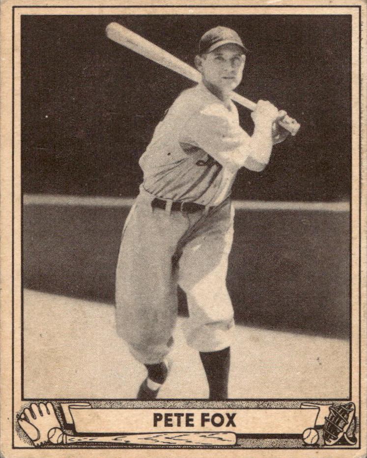 1940 Play Ball Baseball Pete Fox #43