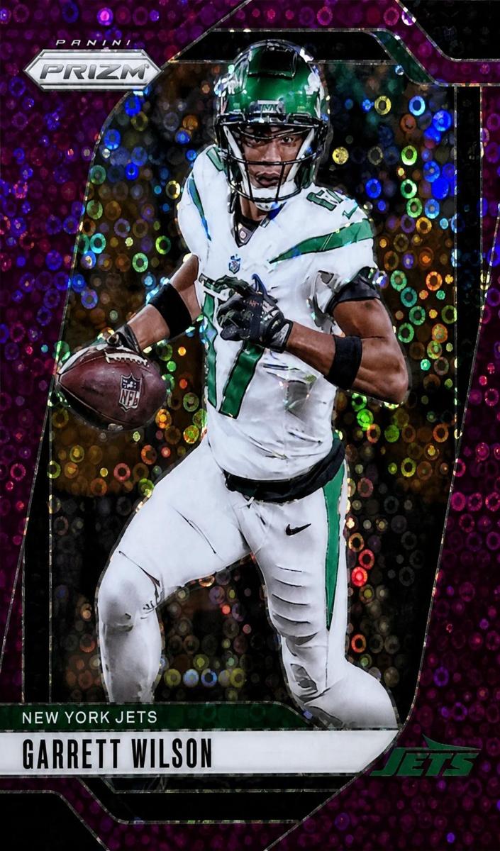 2024 Panini Prizm Football No Huddle Purple Garrett Wilson #224