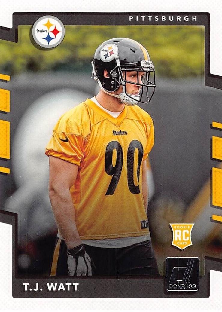 2017 Panini Donruss Football T.J. Watt #372