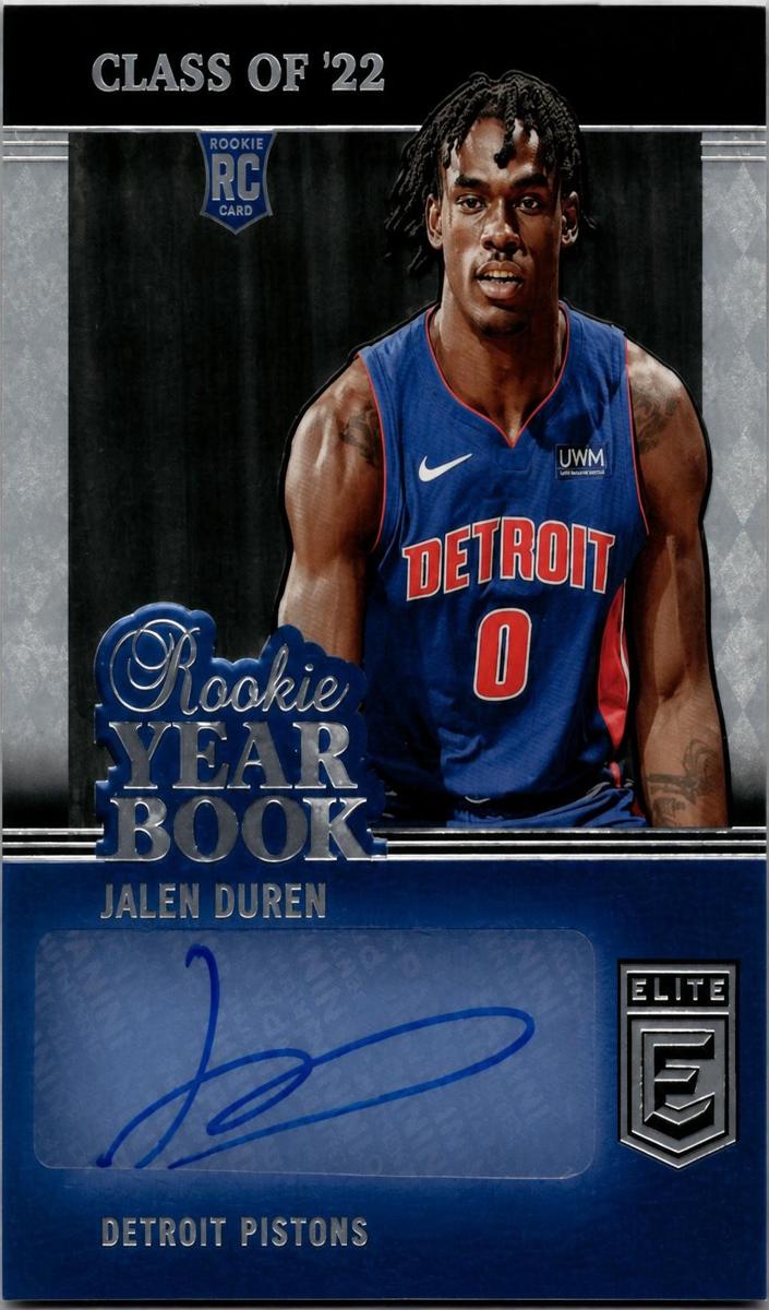 2022 Donruss Elite Basketball Jalen Duren #RYB-JLD