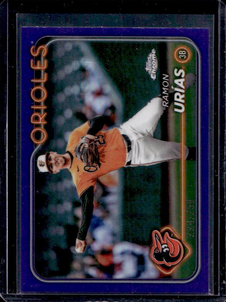 2024 Topps Chrome Update Baseball Purple Ramon Urias #USC54