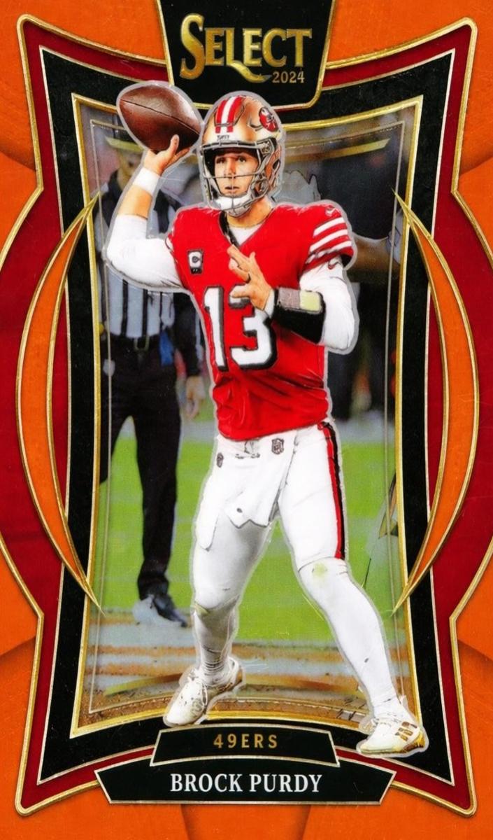 2024 Panini Select Football Orange Brock Purdy #37