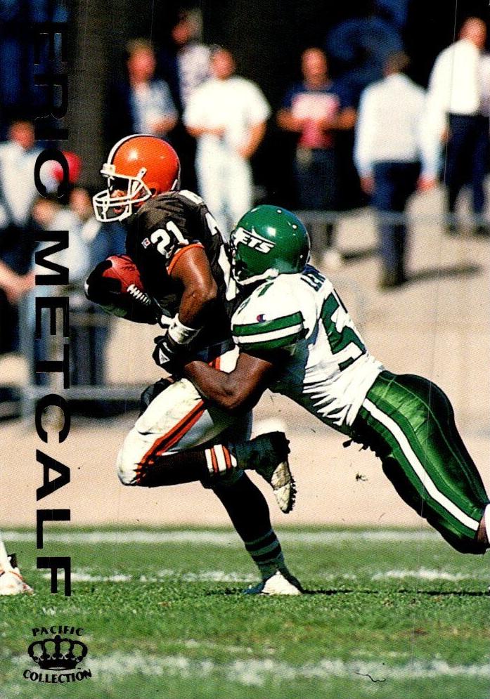 1995 Pacific Gridiron Football Eric Metcalf #14