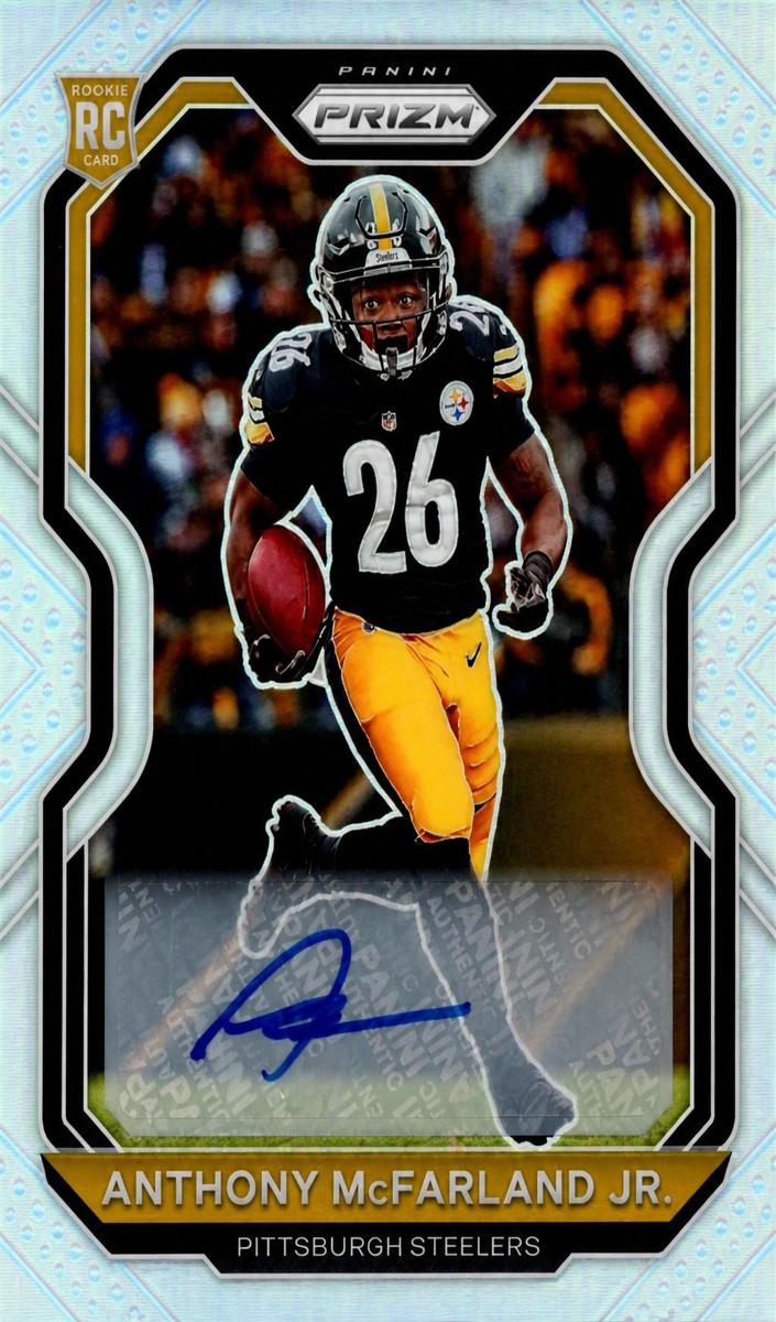 2020 Panini Prizm Football Silver Prizm Anthony McFarland Jr. #393 PSA 9