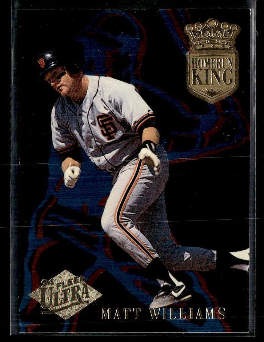 1994 Fleer Ultra Baseball Matt Williams #9