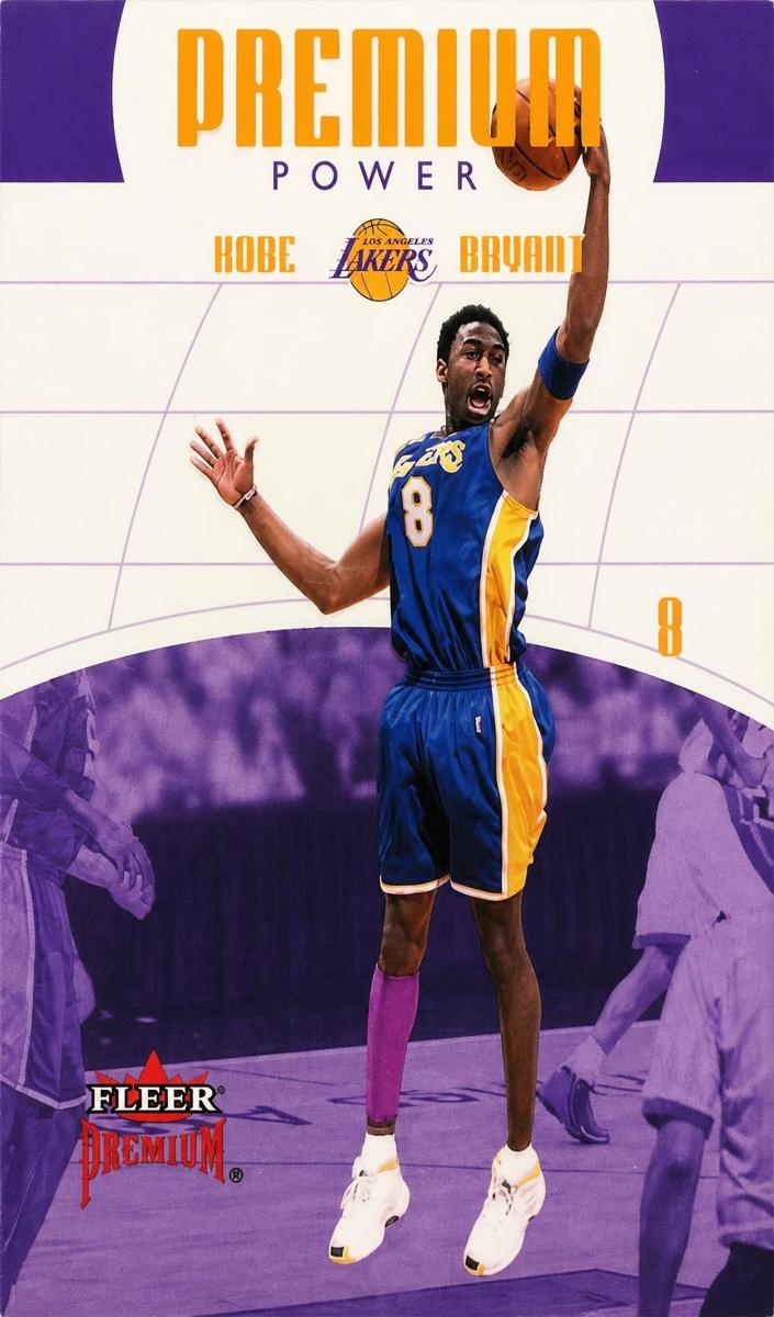 2002 Fleer Premium Basketball Ruby Kobe Bryant #2PP PSA 7.5