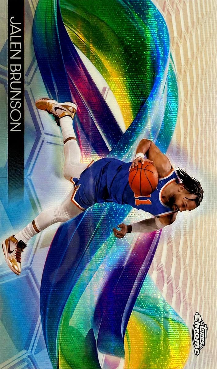 2024 Topps Chrome Basketball Jalen Brunson #H-4 PSA 9