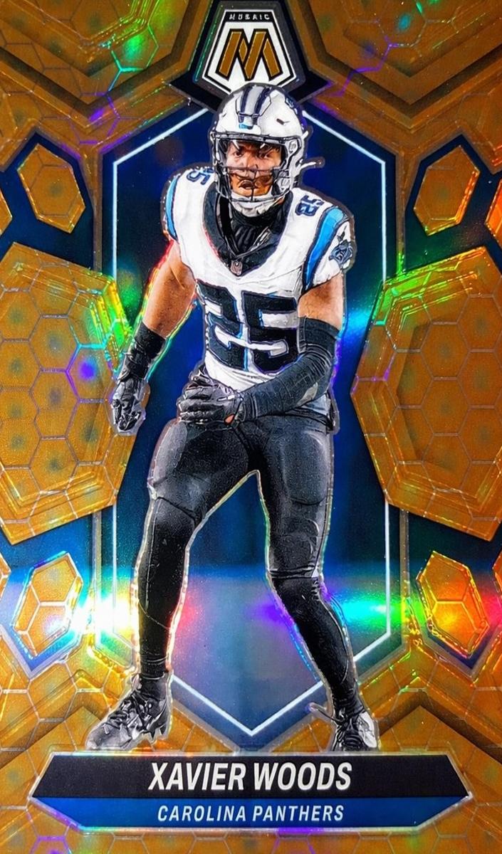 2024 Panini Mosaic Football Honeycomb Xavier Woods #34