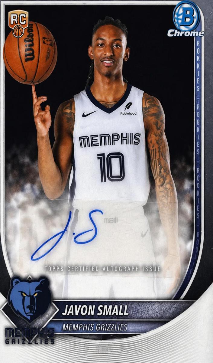 2025 Bowman Basketball Javon Small #BCA-JS RAW Ungraded