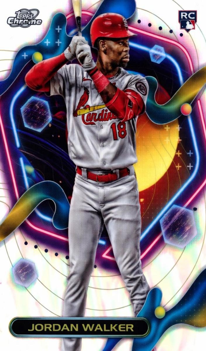 2023 Topps Cosmic Chrome Baseball Refractor Jordan Walker #151