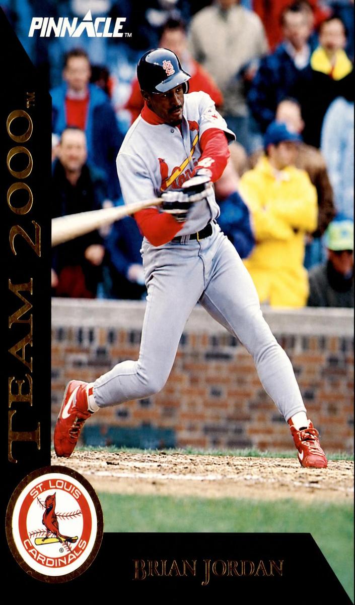 1992 Pinnacle Baseball Brian Jordan #39 PSA 10