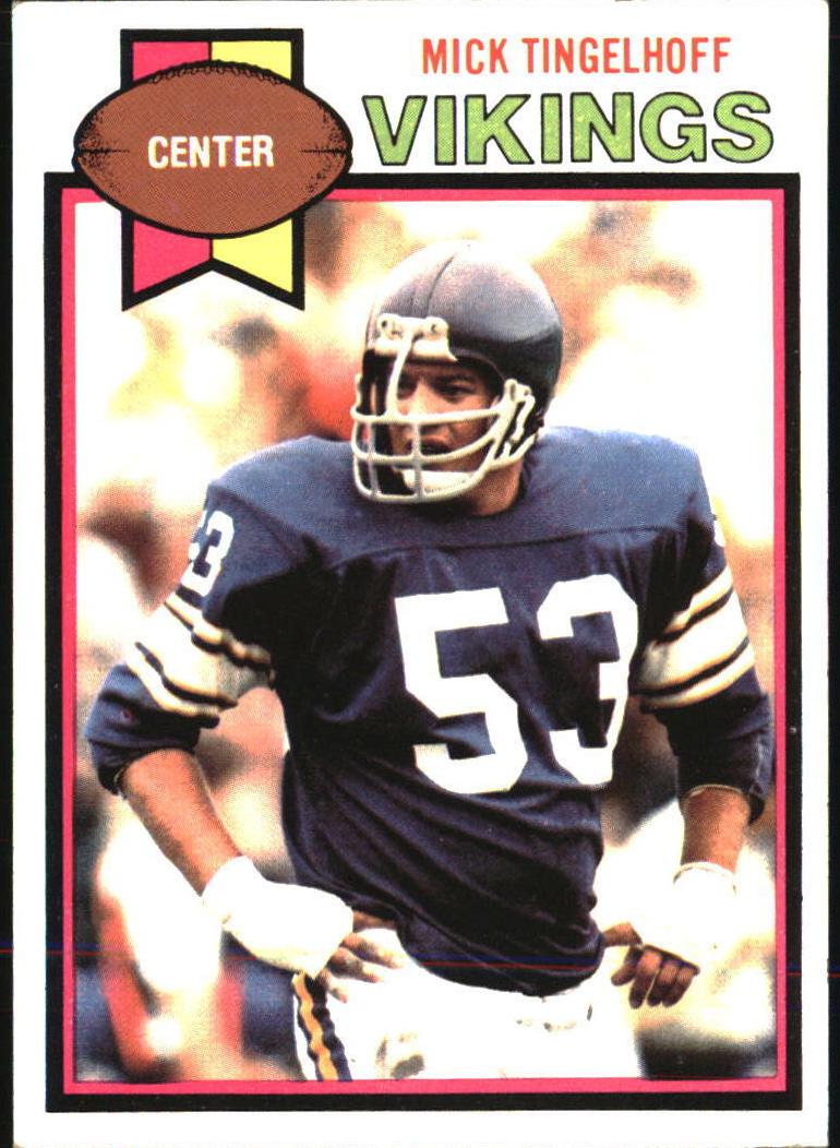 1979 Topps Football Mick Tingelhoff #163 PSA 9