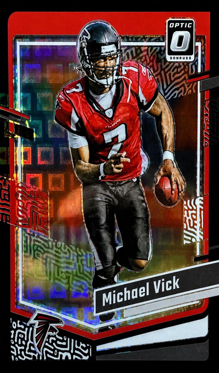 2023 Donruss Optic Football Black Pandora Michael Vick #12