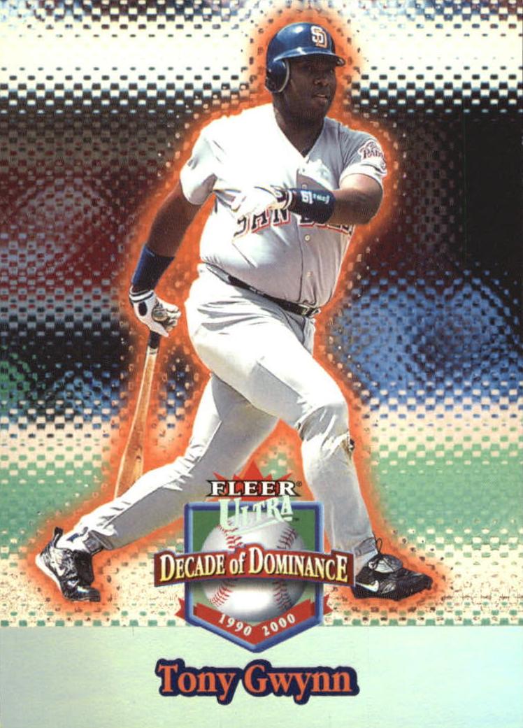 2001 Fleer Ultra Baseball Tony Gwynn #6DD PSA 10