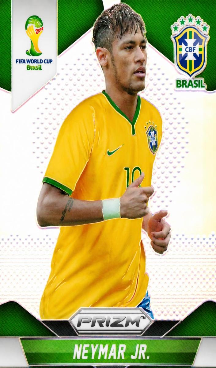 2014 Panini Prizm World Cup Soccer Silver Neymar Jr. #112