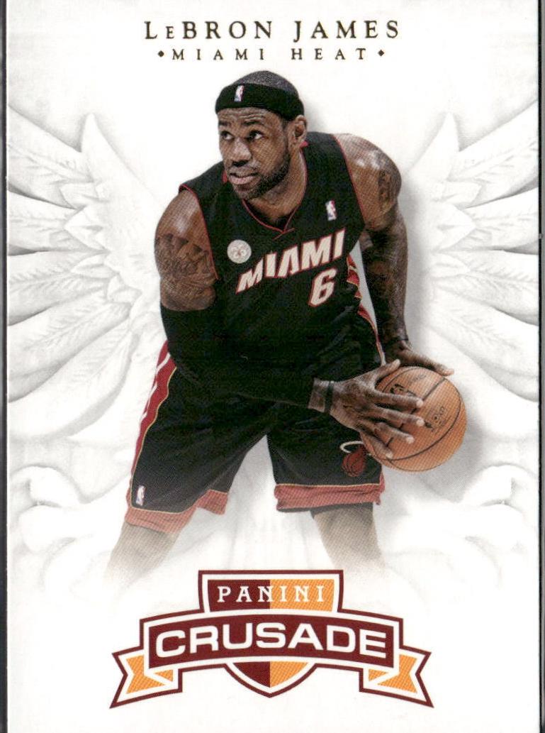 2012 Panini Crusade Basketball LeBron James #13