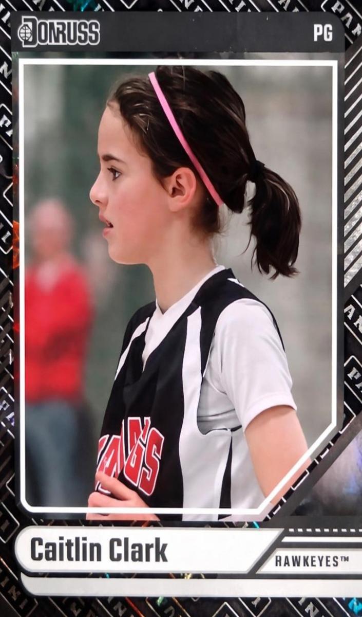 2024 Panini Caitlin Clark Collection Basketball Black Caitlin Clark #17 PSA 9