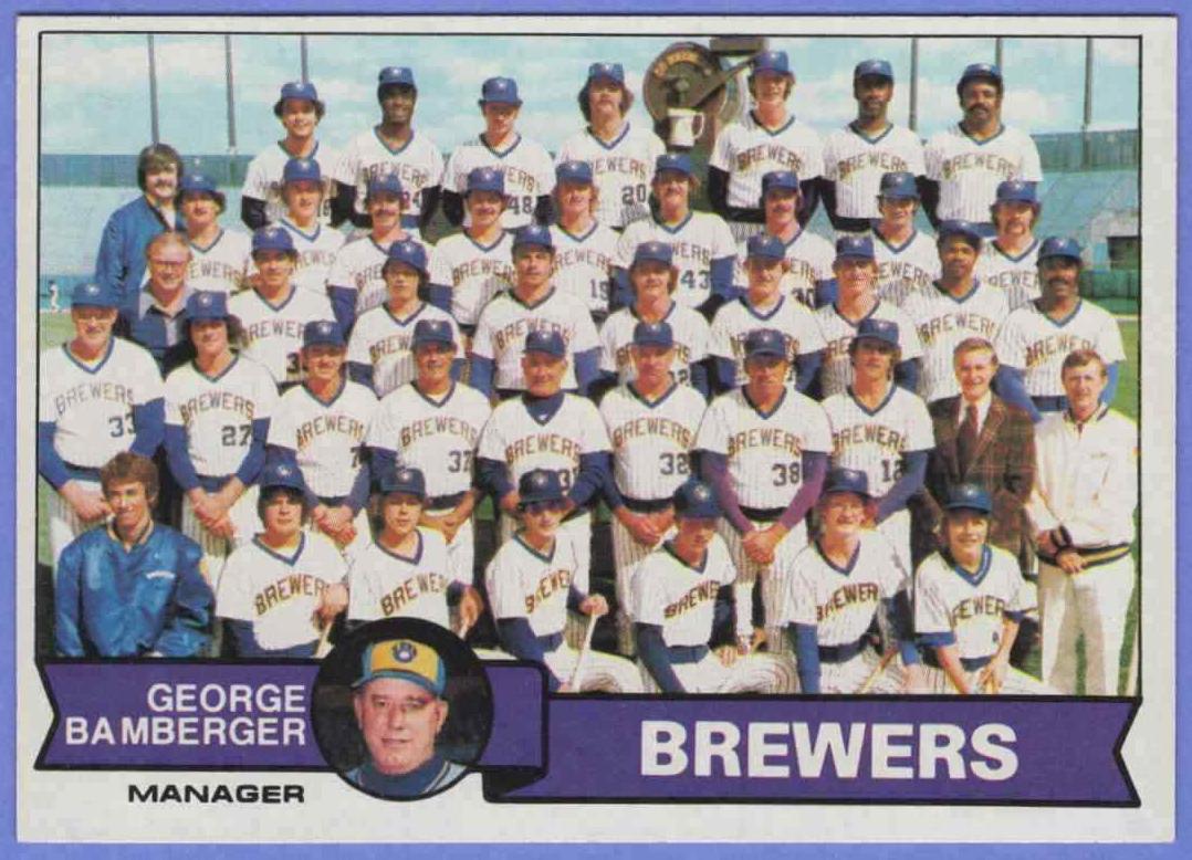 1979 Topps Baseball Brewers Team #577 PSA 9